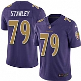 Nike Men & Women & Youth Ravens 79 Ronnie Stanley Purple Color Rush Limited Jersey,baseball caps,new era cap wholesale,wholesale hats